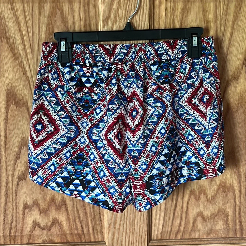 Aztec Print Shorts - Picture 2 of 7